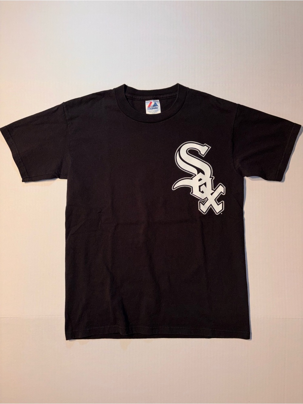 Vtg Majestic MLB Chicago White Sox Jon Garland #20 Y2K Jersey T-shirt Sz Small